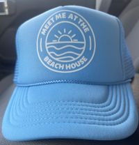 Beach House Trucker Hat / Cap - Nissun Blue Mesh (One-Size)
