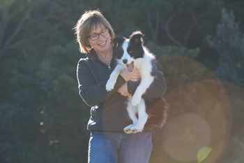 "Me & Mum....more of me...." (Right - on the farm....)
