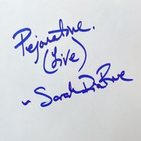 Pejorative (Live Version) by Sarah Dia Rue
