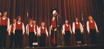 Steve Reel descended upon us as the Phantom Of The Opera.
