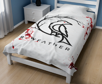 Crowfather Spatter Velveteen Plush Blanket