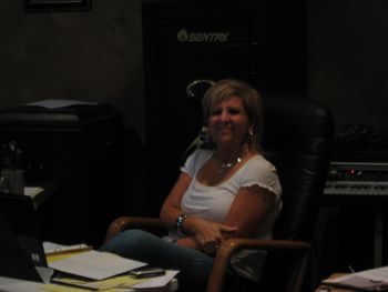 Donna, of the trio, Hope's Call, is producing the project. She is great!
