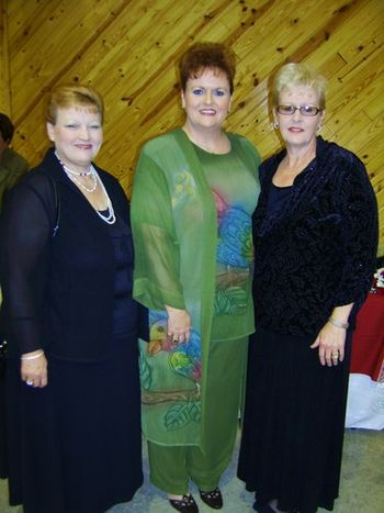 The three sisters; Linda Pittillo, Kimberley Pike (Mom), and Sheila Paris. The younger they are, the taller they are.
