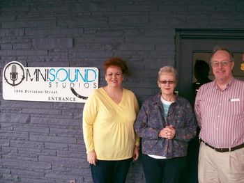 Some of my, soon to be, background vocalist...Mom, Ana, and Bud Rogers.
