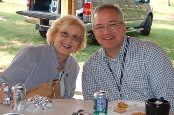 The legendary, Faye Speer with one of my favorite folks, Brian Speer.

