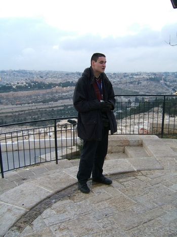 Jerusalem! I want to rest on the banks of your river, in that city, City of God.
