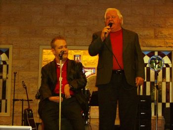 Ben and Jim Waites blessed us with the timeless song, "I Can't Even Walk". What a wonderful surprise!
