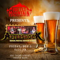 AfterShock Debut at Battle Mountain Brewery