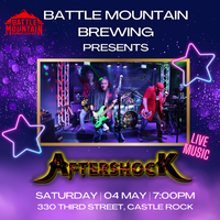AfterShock Rocks Battle Mountain Brewery