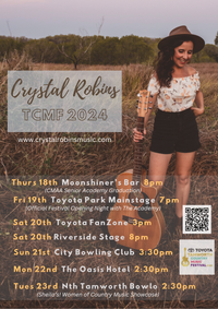 Crystal Robins at Tamworth City Bowling Club | Tamworth Country Music Festival 2024