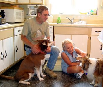 Mom and Dad Love Cleo . Everyone is so excited today !
