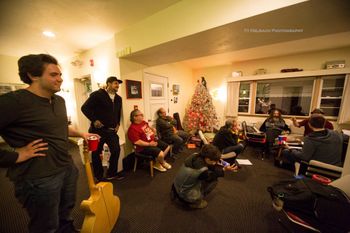 Sam Lyons, Lumberjack Cash, Jaybo, Eric Baer, Morgan Rae, pat mAcdonald, Bruce Butkovich, Charles Boheme, Brett Newski - photo by Ty Helbach
