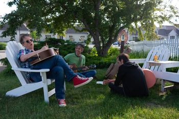 Jimm McIver, Vincent Gates, Bruce Butkovich (I Shoulda Laid It on the Line) - photo by Teresa Young
