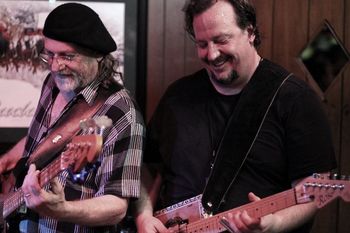 Tony Menzer & Chris Aaron at the Red Room - photo by Adam Roskom
