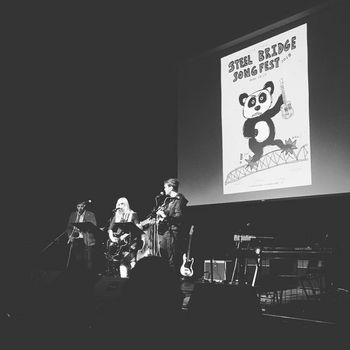 Jerod Kaszynski, Liv Mueller, Mike Wheeler (Forgot to Tell You) at TAP - photo by Teresa Young
