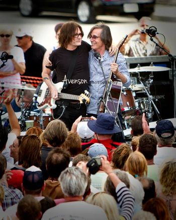 pat mAcdonald & Jackson Browne - photo by Kelly Avenson
