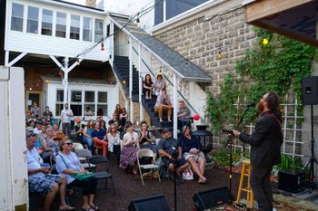 Adam Mackintosh at Door County Makers Space - photo by Bob Fresen
