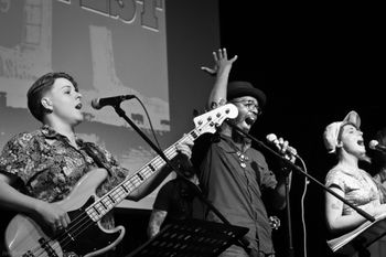 Emily Zimmer, Gervis Myles, Lillie Lemon / photo by Jen Brilowski
