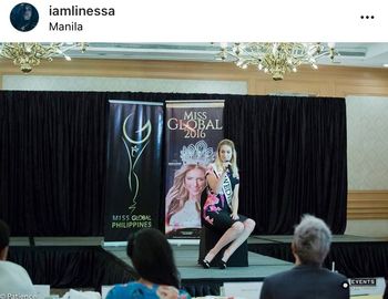Press Conference at Miss Global

