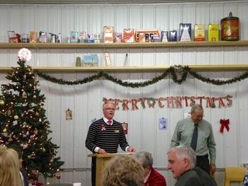 Christmas Party with Stuart Huston, Mayor of Spruce Grove
