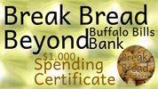 Break Bread Beyond Buffalo Bills Bank $1,000 Spending Certificate