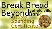 Break Bread Beyond Buffalo Bills Bank $10,000 Spending Certificate