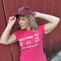 Red "Family Farms First" Tees