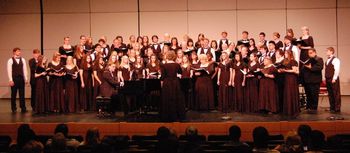 MHC with FLHS choirs, March 2010
