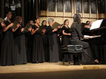 Followed by the women's chorus.
