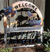 Metal Sign- WELCOME