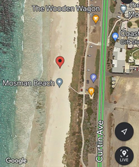 Mosman beach - off leash normal beach meet