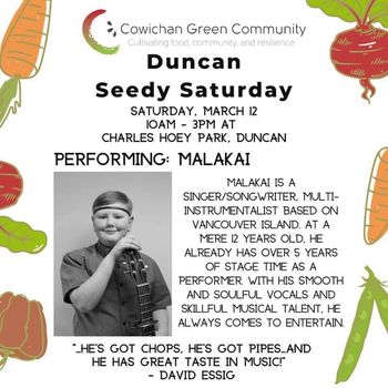 Seedy Saturday - Cowichan Green Community.
