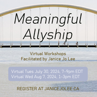 Meaningful Allyship Workshop July 30