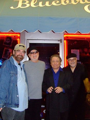Donnie Fritts, Billy Swan, Russell Smith and Gary Nicholson after a great show
