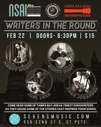 Seven C's Music - Songwriter In The Round - Doors 6:30pm - $15 ticket