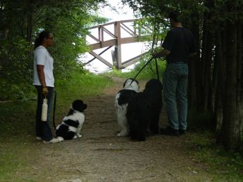 The whole family at Bon Echo Park

