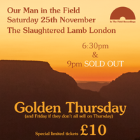 (Early) Album Launch show - Golden Thursday Special offer