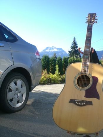 A mountainous morning in Revelstoke, BC
