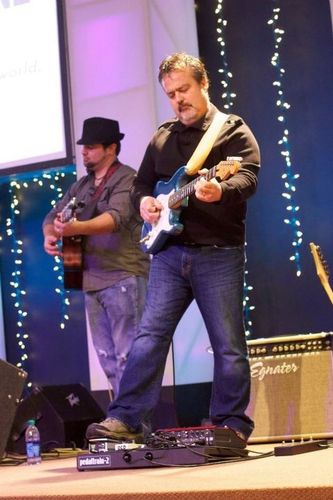 Randy Shredding the Guitar! He brought so much joy and so much talent to our Concerts this season!
