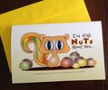 Squirrel "Anniversary" Card