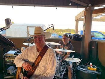 Cody sitting in with Bobby Enloe at ScarboroughFamily Reunion in Mt. Pleasant, TX
