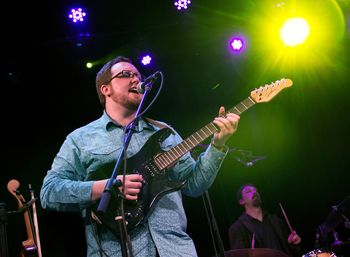 With Asheville All-Stars.  Photo by KMG*Photography.
