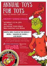 Toys4Tots with Live Music by the Rockits!