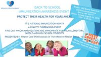 Back to School Immunization Awareness Event