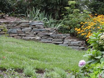 Dry Set Fieldstone Wall- Bucks County
