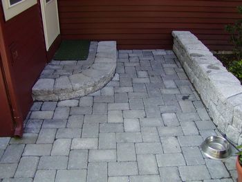 Paver Patio, Step, Seating wall- Fogelsville
