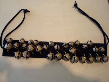 Ankle bells I created for myself
