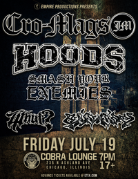 WHUT? w/ Cro-Mags"JM", HOODS & More