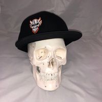 WHUT? Black Flex-Fit hat