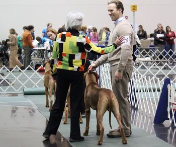 Jim and Leo showing at the Erie Show!
